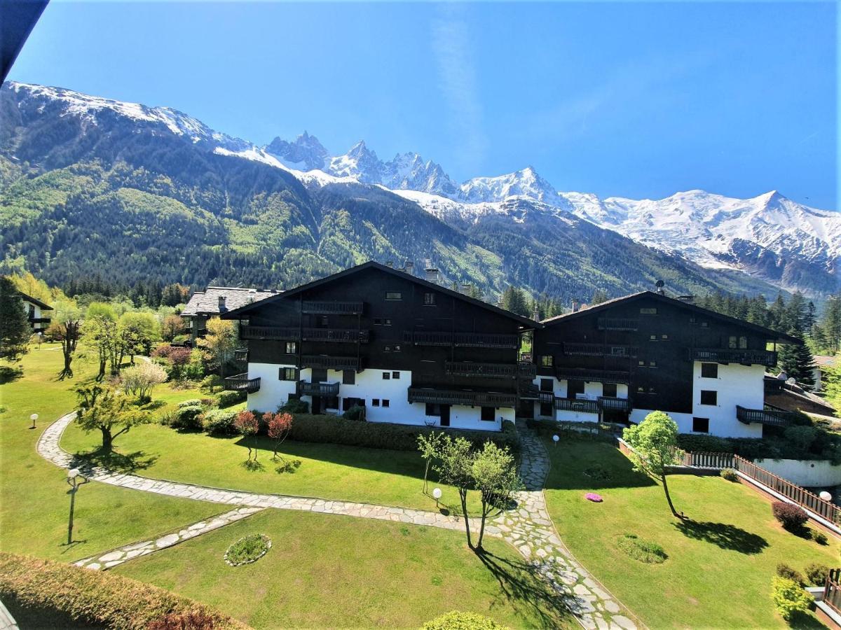 Chamonix Superbe Appartement Vue Mont Blanc Exterior foto