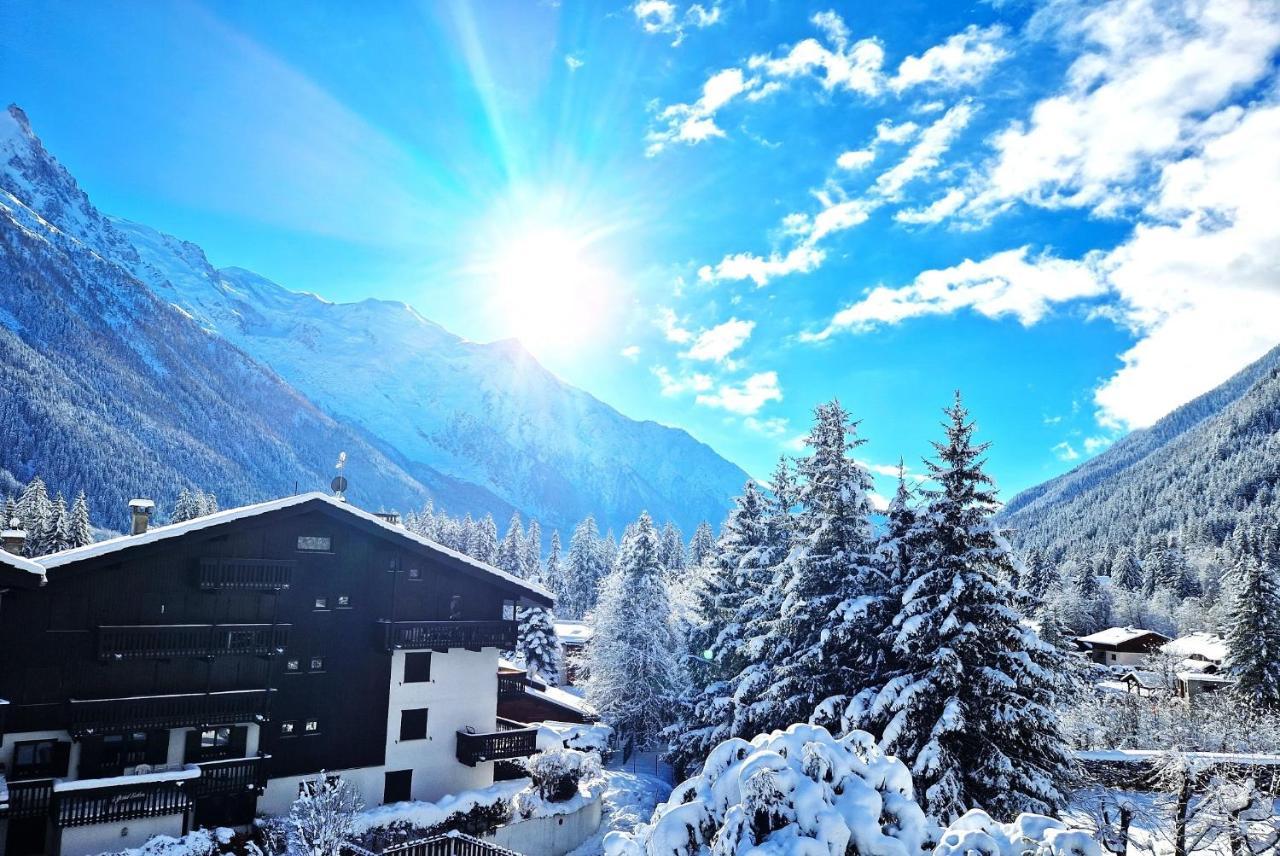 Chamonix Superbe Appartement Vue Mont Blanc Exterior foto